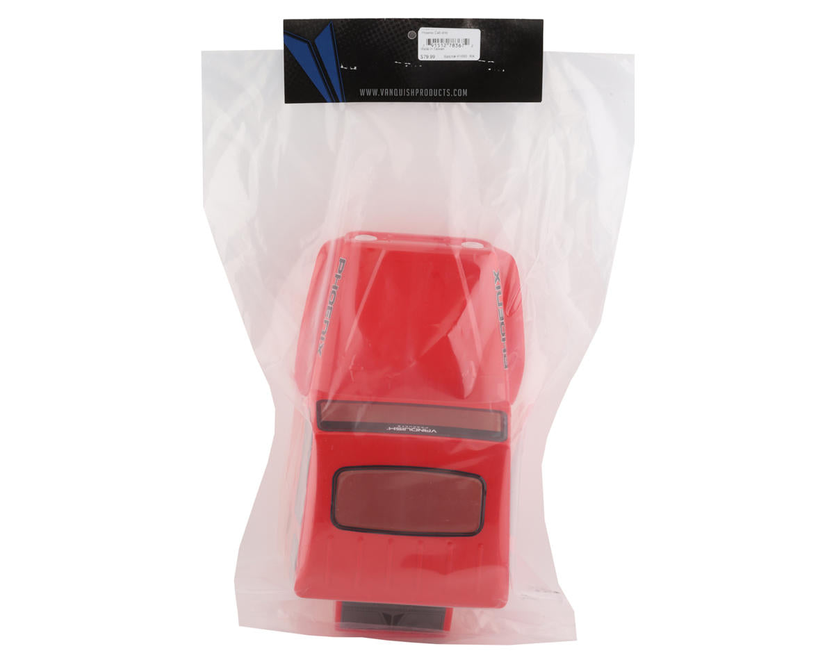 Vanquish Products VS4-10 Phoenix Pre-Painted Body (Red) (Front Cab)