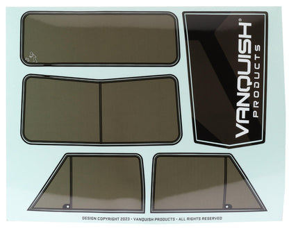 Vanquish Products VS4-10 Fordyce Pre-Trimmed Body (Clear) (Cab Only)