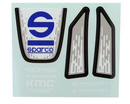 Vanquish Products H10 Optic Body Panels Set (Blue/Sparco)
