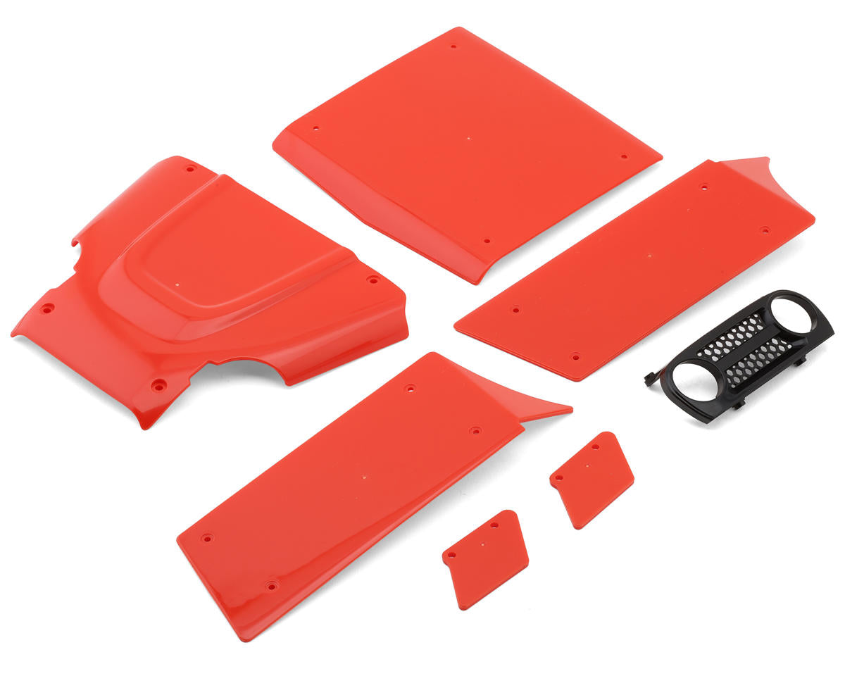 Vanquish Products H10 Optic Body Panels Set (Red/Eibach)