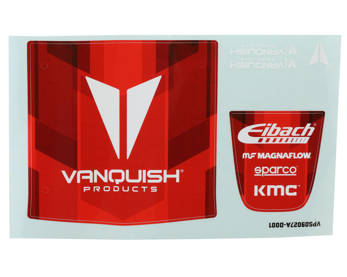 Vanquish Products H10 Optic Body Panels Set (Red/Eibach)