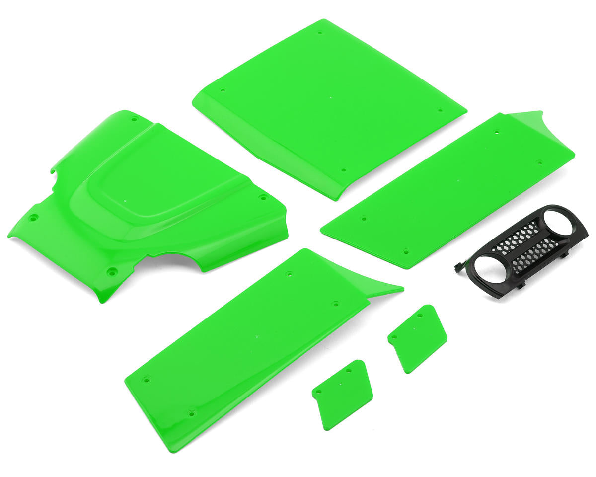 Vanquish Products H10 Optic Body Panels Set (Green/Huf Team)