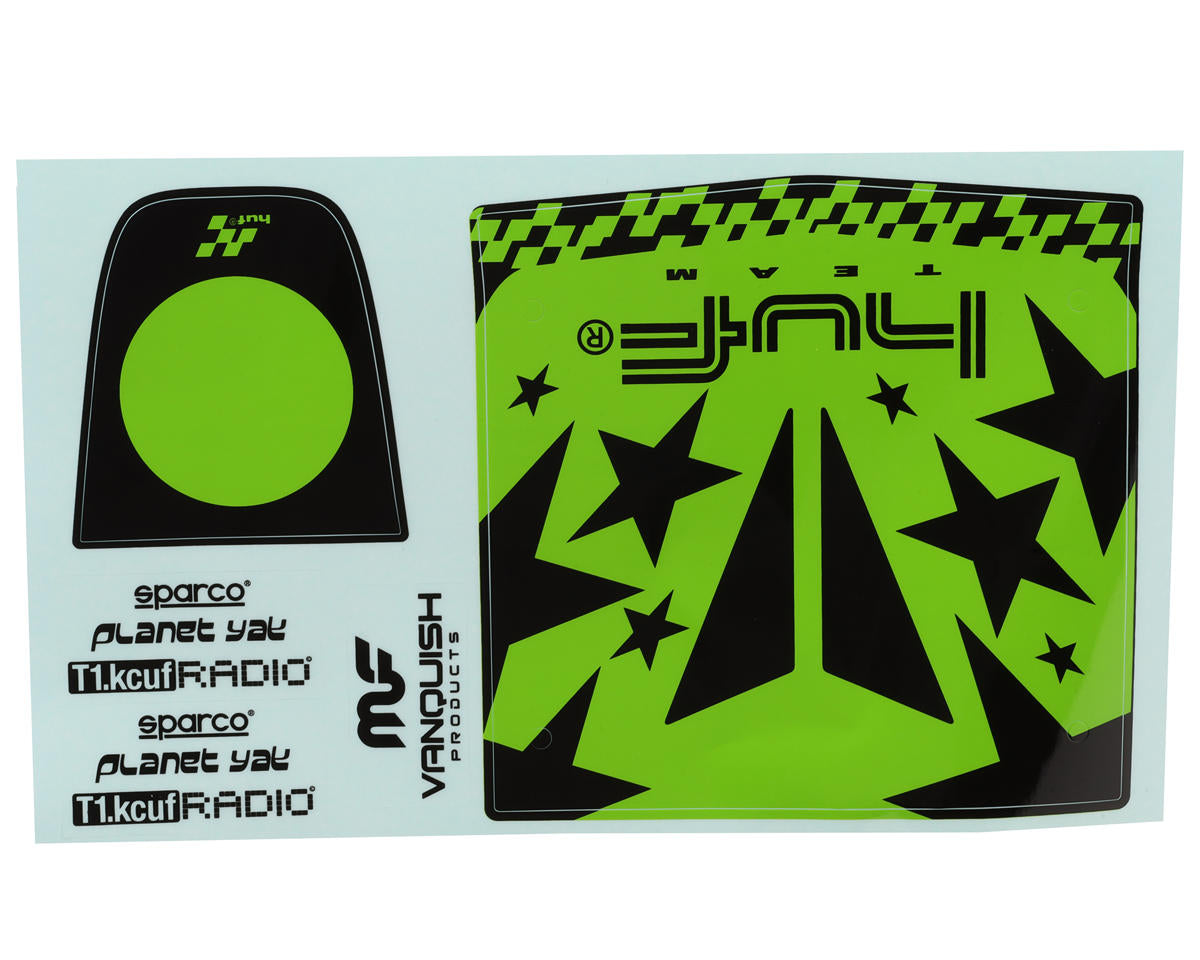 Vanquish Products H10 Optic Body Panels Set (Green/Huf Team)