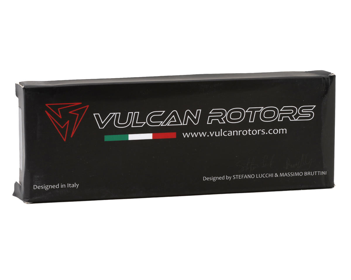 Vulcan Rotors 105mm Carbon Fiber Tail Blade Set (Yellow)