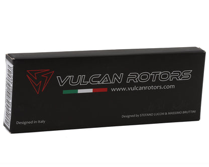 Vulcan Rotors 105mm Carbon Fiber Tail Blade (Orange) (3 Blade Set)