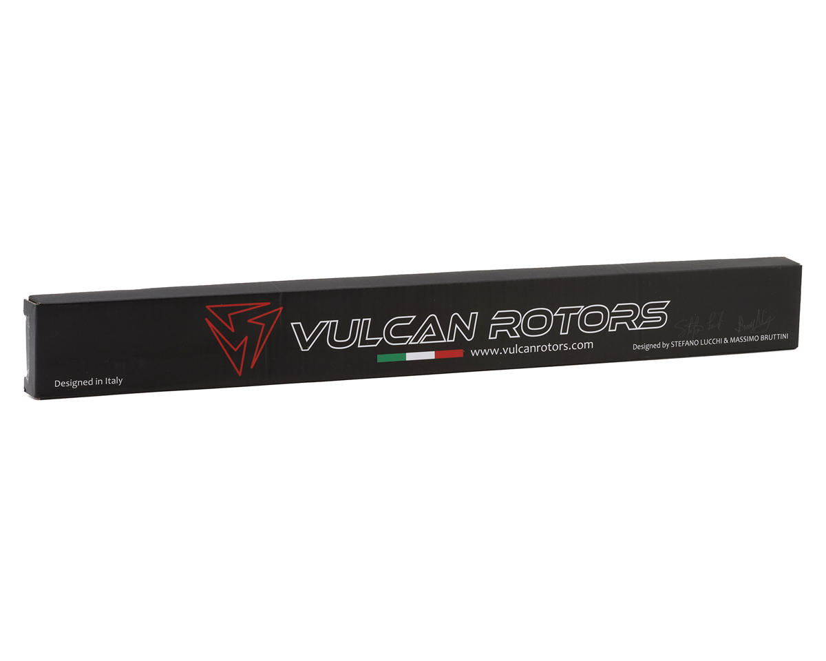 Vulcan Rotors 393mm Carbon Fiber Main Blade Set (Silver)
