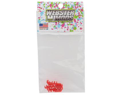 Webster Mods Wires & Cables Organizer Clips (Red) (14AWG)