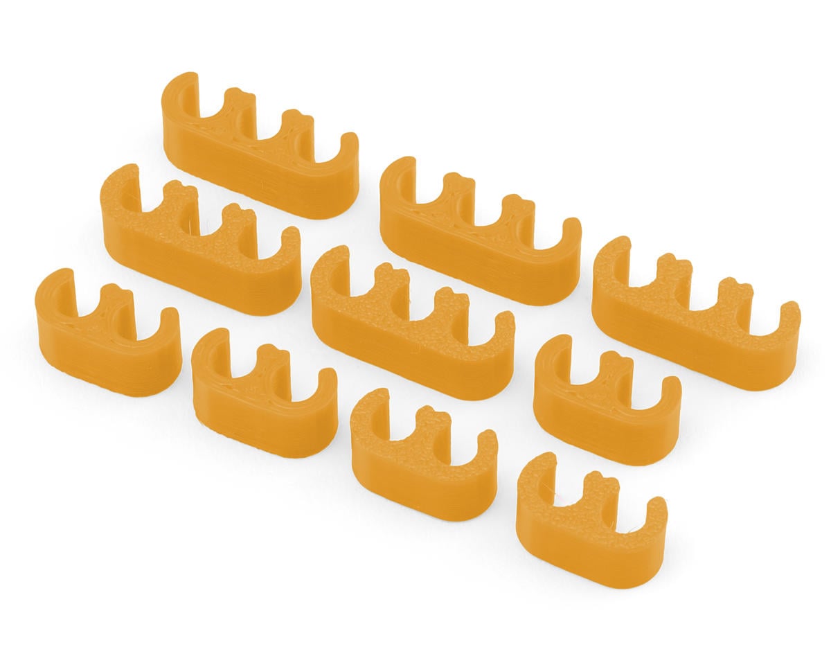 Webster Mods Wires & Cables Organizer Clips (Yellow) (11AWG)