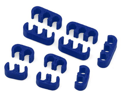 Webster Mods Wires & Cables Organizer Clips (Blue) (12AWG)