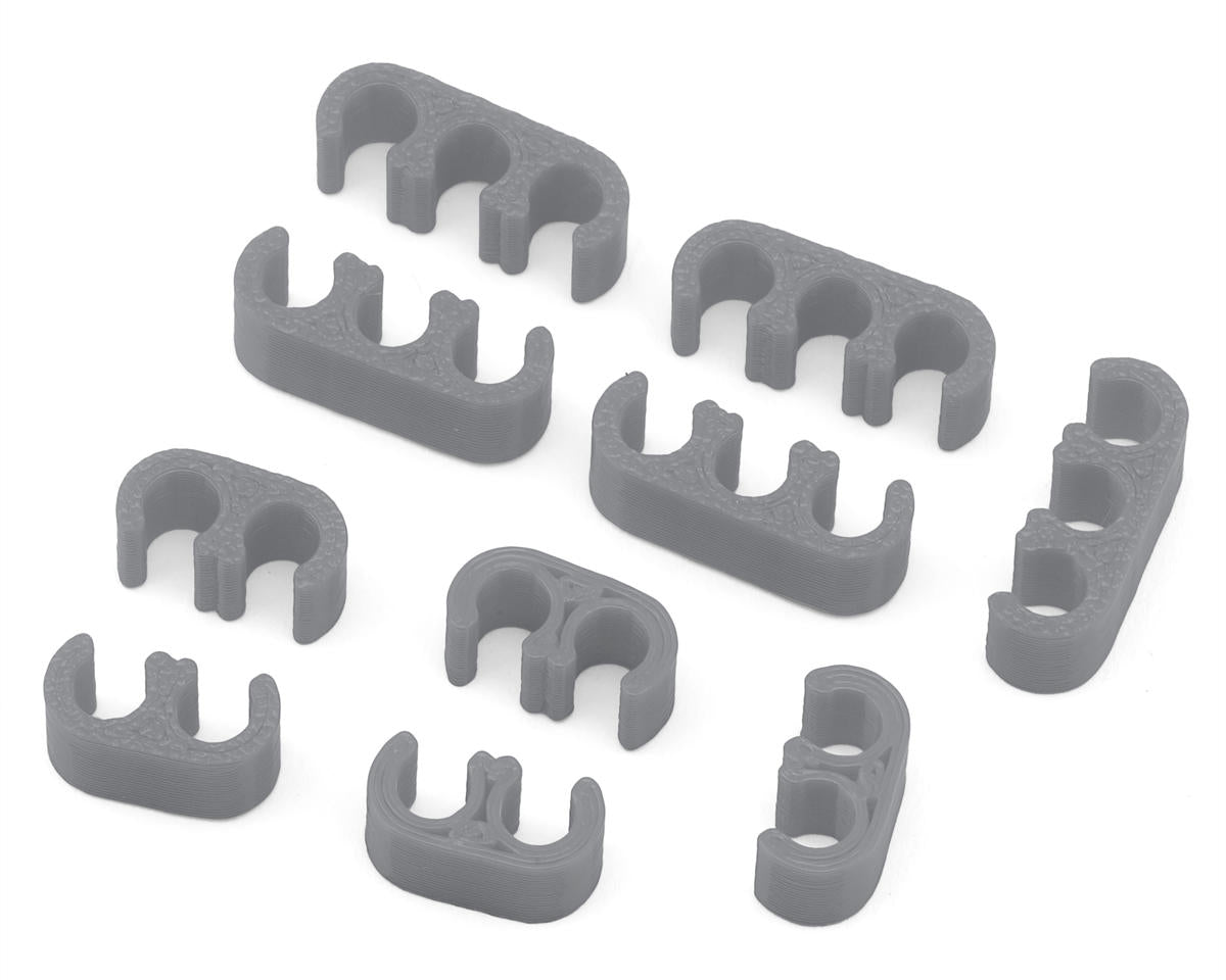 Webster Mods Wires & Cables Organizer Clips (Grey) (12AWG)