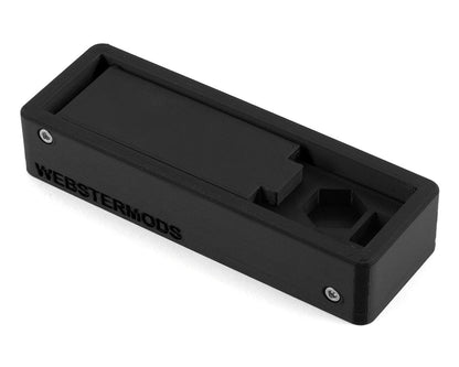 Webster Mods 1/10 & 1/8 Compact Folding Shock Stand (Black)