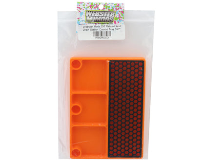 Webster Mods Differential Rebuild & Drain Tray (Orange) (178x127mm)