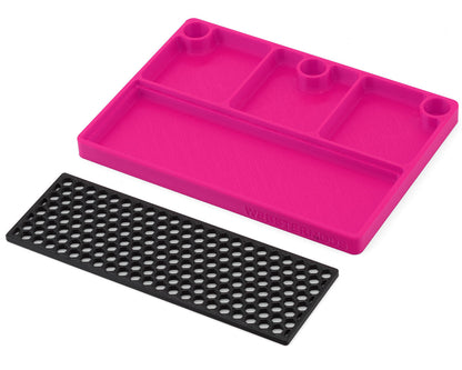 Webster Mods Differential Rebuild & Drain Tray (Pink) (178x127mm)
