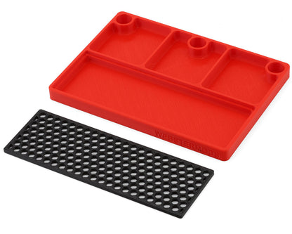 Webster Mods Differential Rebuild & Drain Tray (Red) (178x127mm)