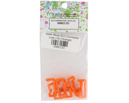 Webster Mods EC3 Connector Lock (10) (Orange)