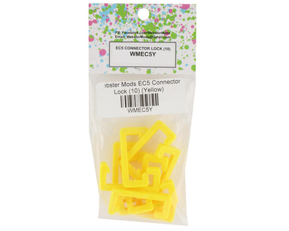 Webster Mods EC5 Connector Lock (10) (Yellow)