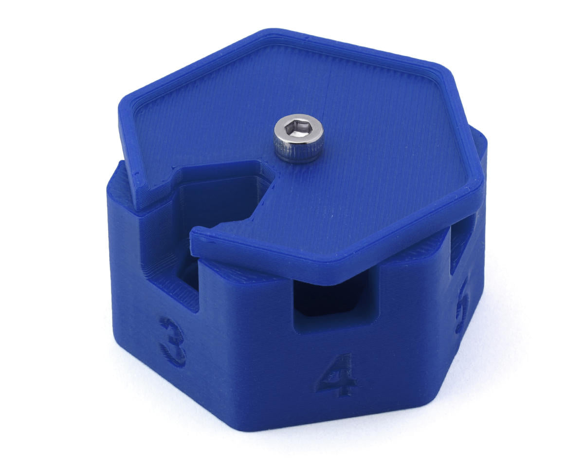 Webster Mods Glow Plug "Revolver" Storage Case (Blue)