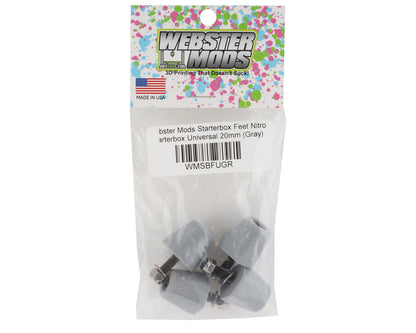 Webster Mods 20mm Universal Starter Box Feet (Grey)