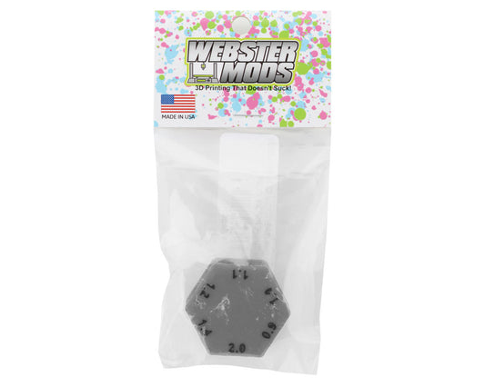 Webster Mods Suspension Clip Holder (Grey) (4mm)