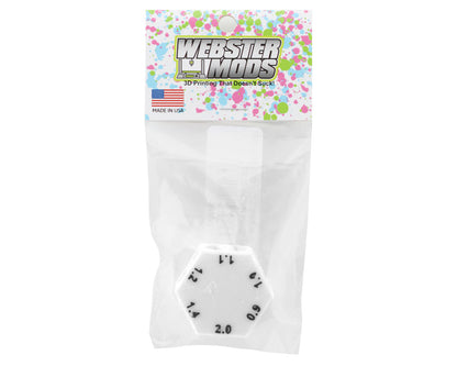 Webster Mods Suspension Clip Holder (White) (4mm)