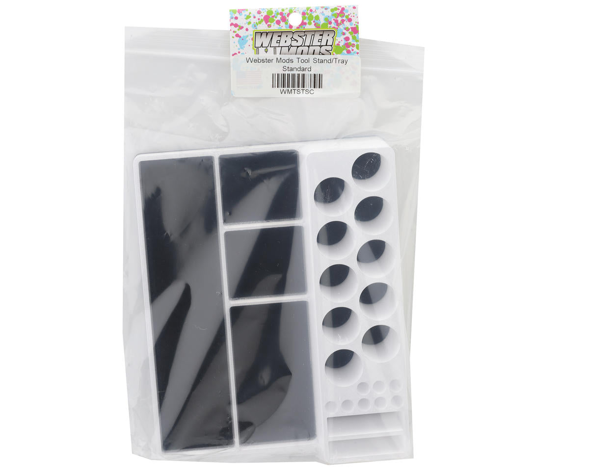 Webster Mods Standard Tool Stand & Parts Tray (Clear)