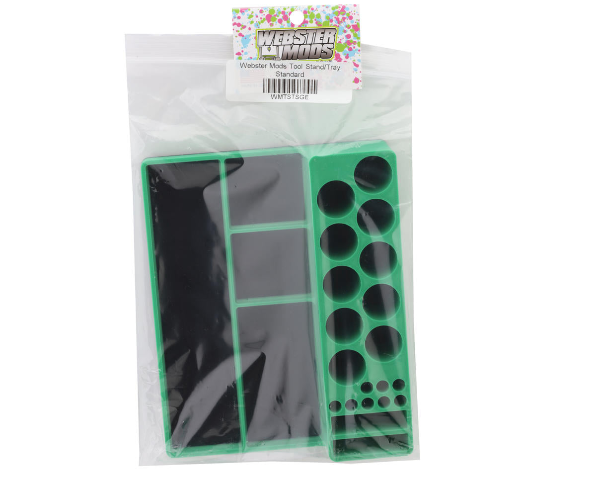 Webster Mods Standard Tool Stand & Parts Tray (Green)