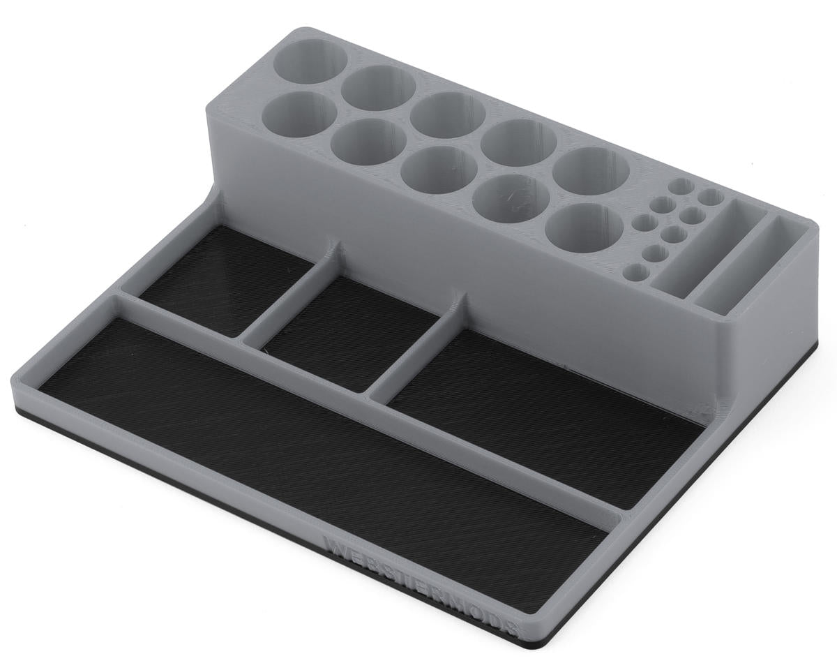 Webster Mods Standard Tool Stand & Parts Tray (Grey)