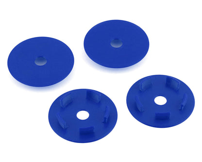 Webster Mods Solid Spoked Wheel Mud Plugs for Traxxas Slash (Blue) (4)