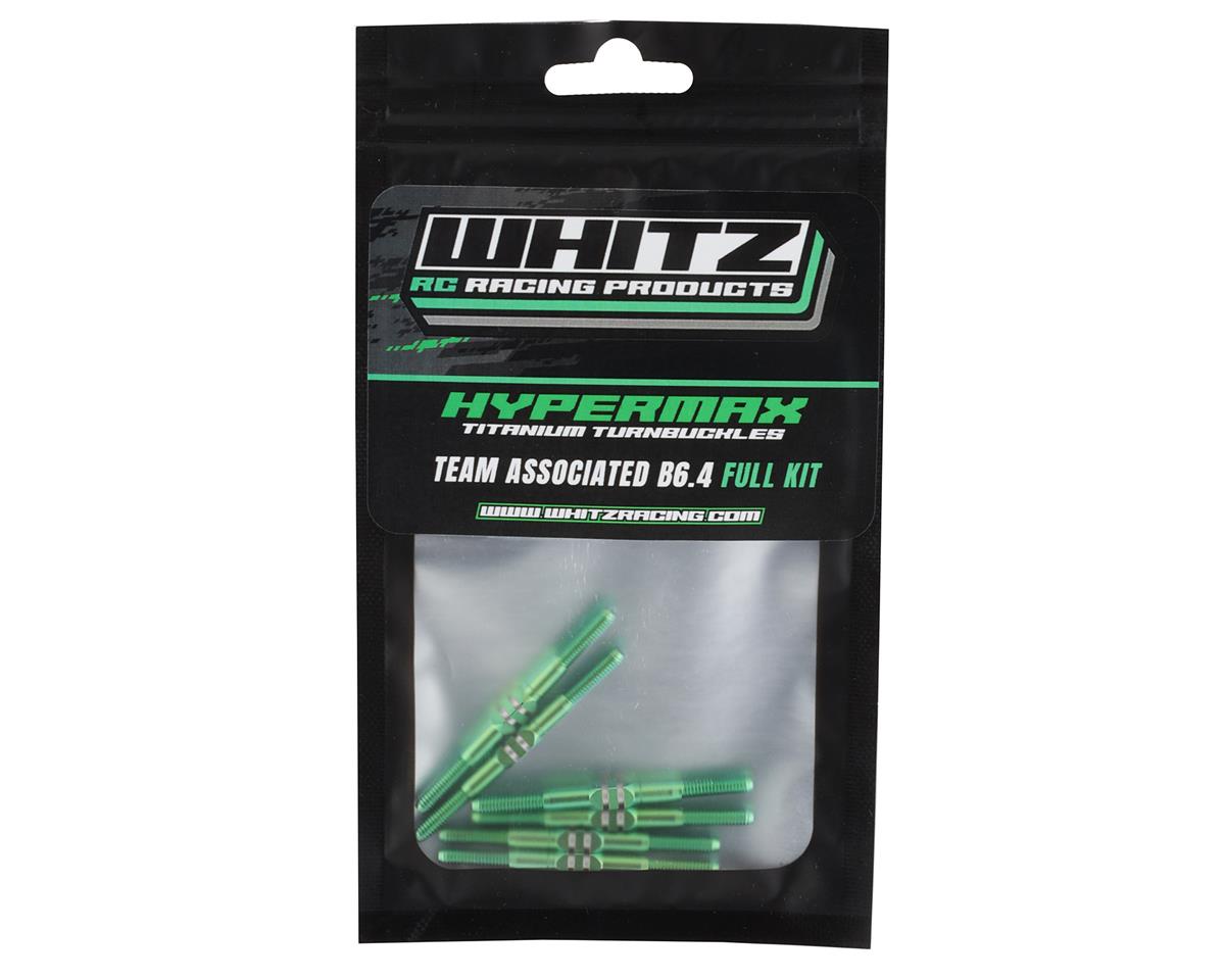 Whitz Racing Products HyperMax RC10B6.4/B6.4D 3.5mm Titanium Turnbuckle Kit