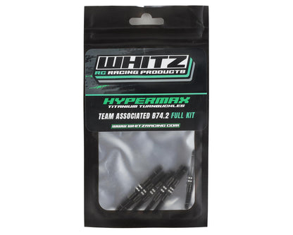 Whitz Racing Products HyperMax B74.2/B74.2D 3.5mm Titanium Turnbuckle Kit