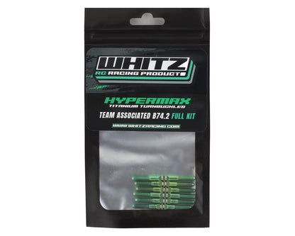 Whitz Racing Products HyperMax B74.2/B74.2D 3.5mm Titanium Turnbuckle Kit