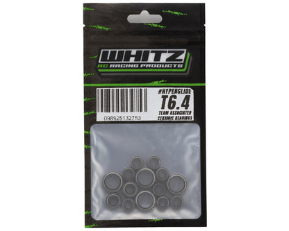 Whitz Racing Products Associated RC10T6.4 HyperGlide Full Ceramic Bearing Kit