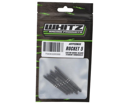 Whitz Racing Products Custom Works Rocket 5 HyperMax 3.5mm Titanium Turnbuckles