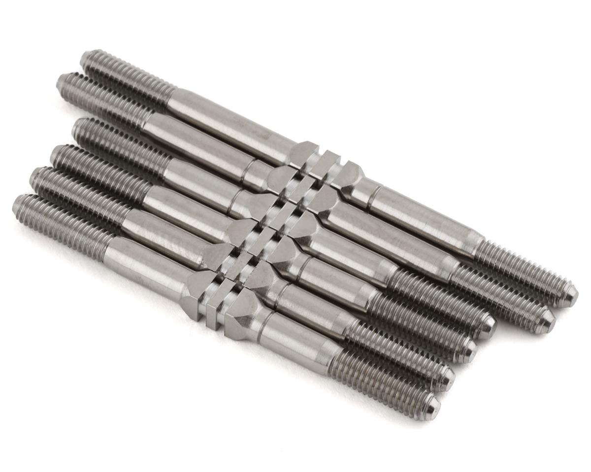 Whitz Racing Products HyperMax Outlaw 4 3.5mm Titanium Turnbuckle Kit (Silver)
