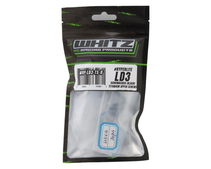 Whitz Racing Products Schumacher Cougar LD3 HyperLite Titanium Upper Screws Kit