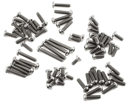 Whitz Racing Products HyperLite Cat L1 Titanium Upper Screw Kit (Silver)