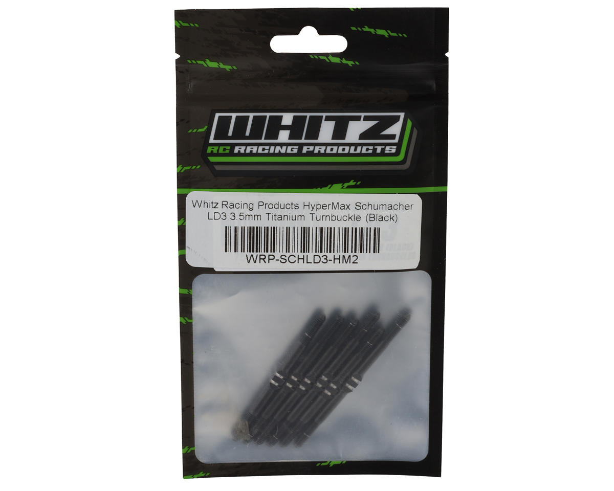 Whitz Racing Products HyperMax Schumacher LD3 3.5mm Titanium Turnbuckles