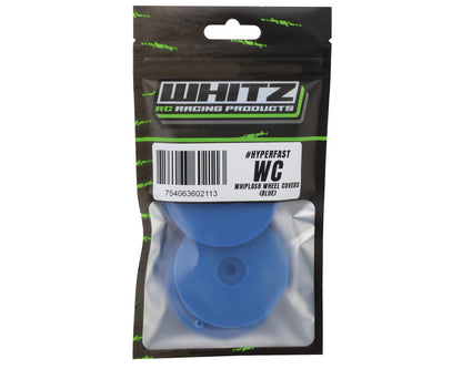 Whitz Racing Products 1/10 Whiplash Wheel Covers (Blue) (4)