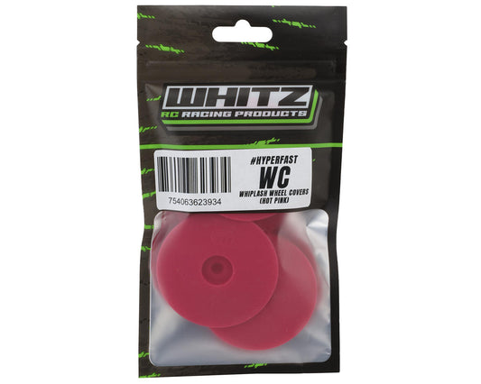 Whitz Racing Products 1/10 Whiplash Wheel Covers (Hot Pink) (4)