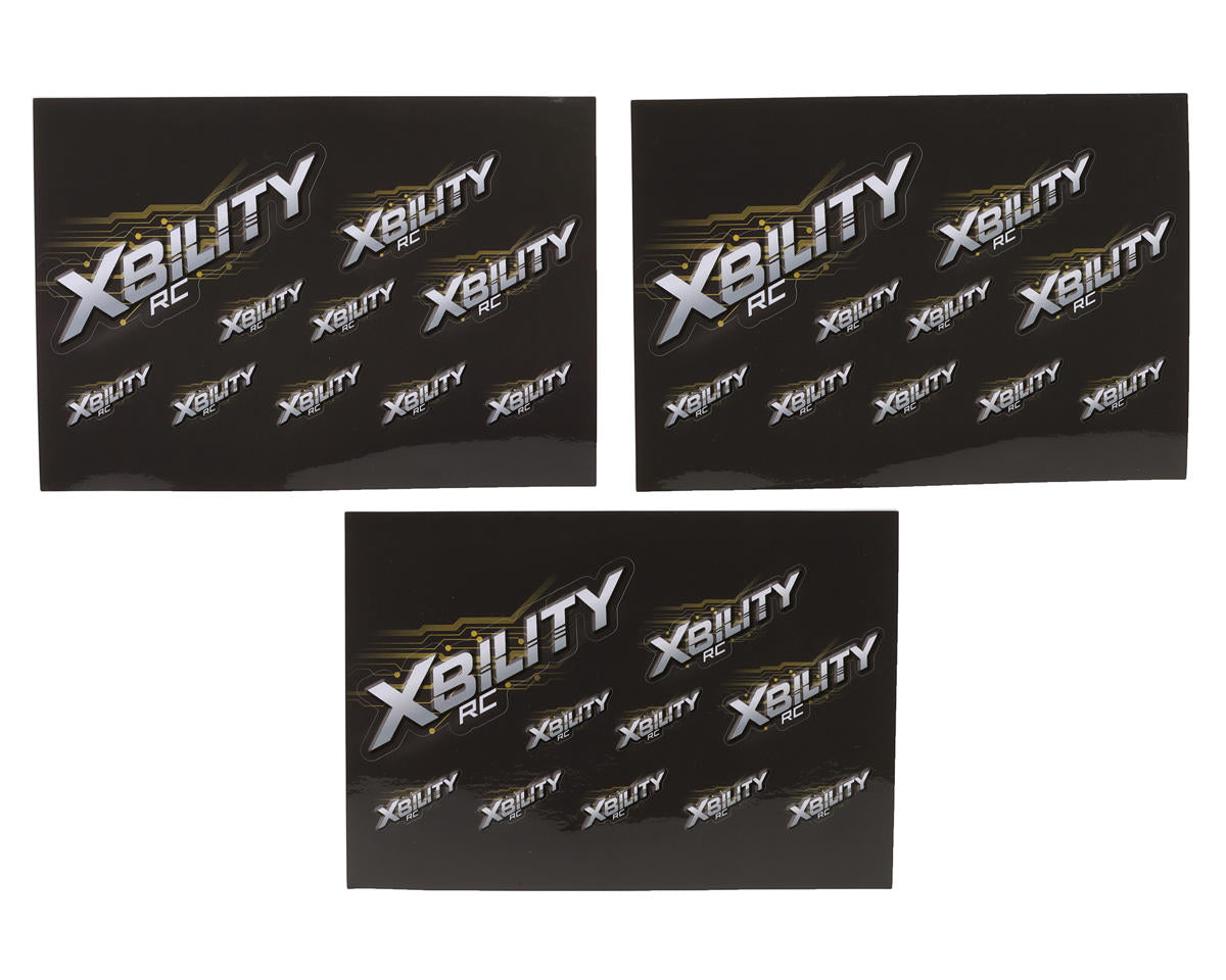 XBility RC Decal Sheets (3)