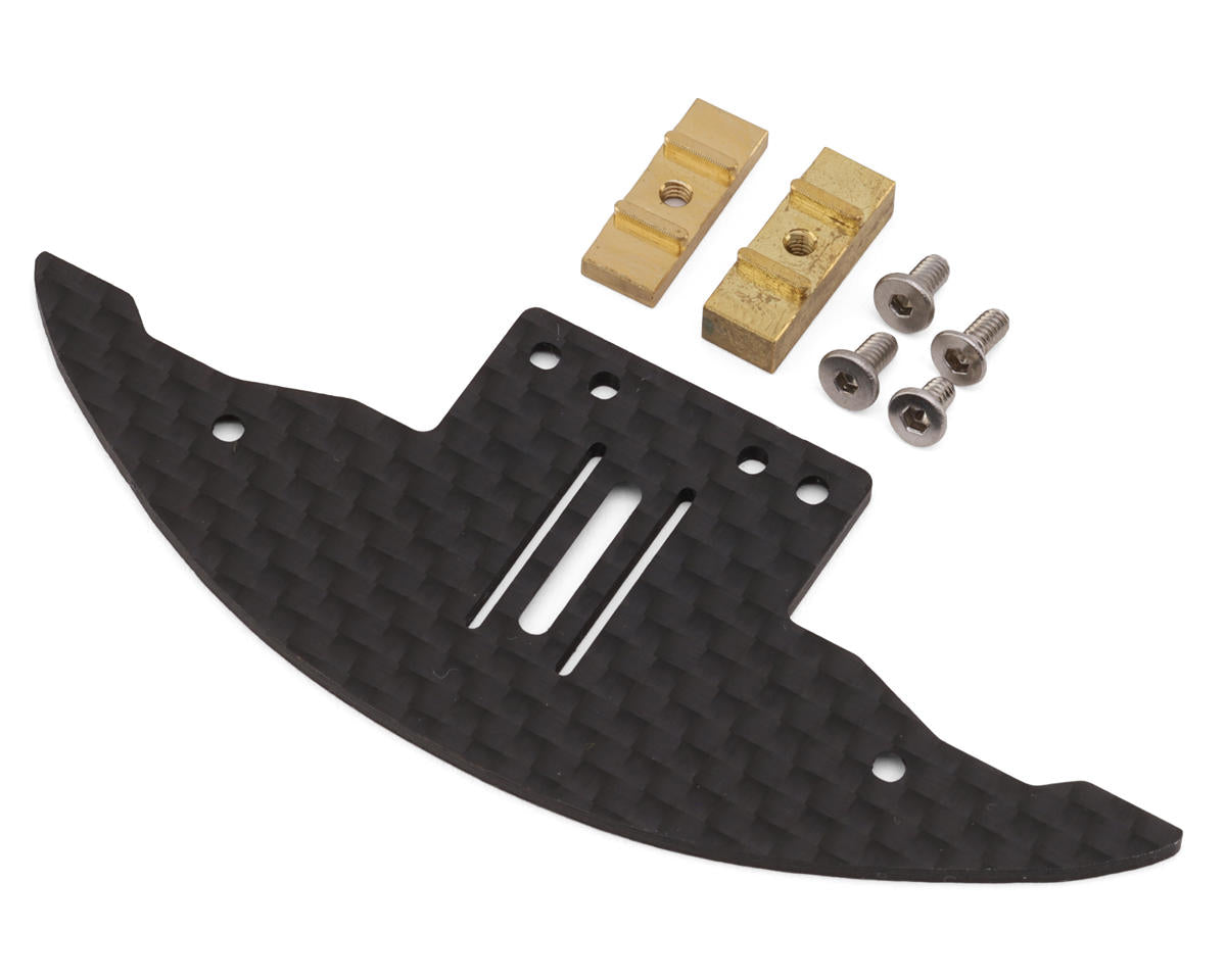XBility RC XBOne Nova GT Carbon Fiber Front Bumper Set (-1mm Offset)