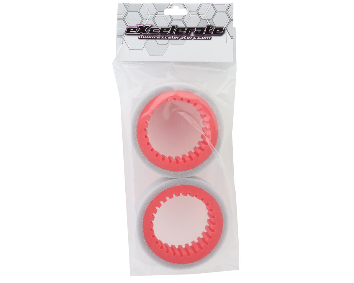 eXcelerate Pro Foam 2-Stage Drag Racing Inserts (2) (Red)