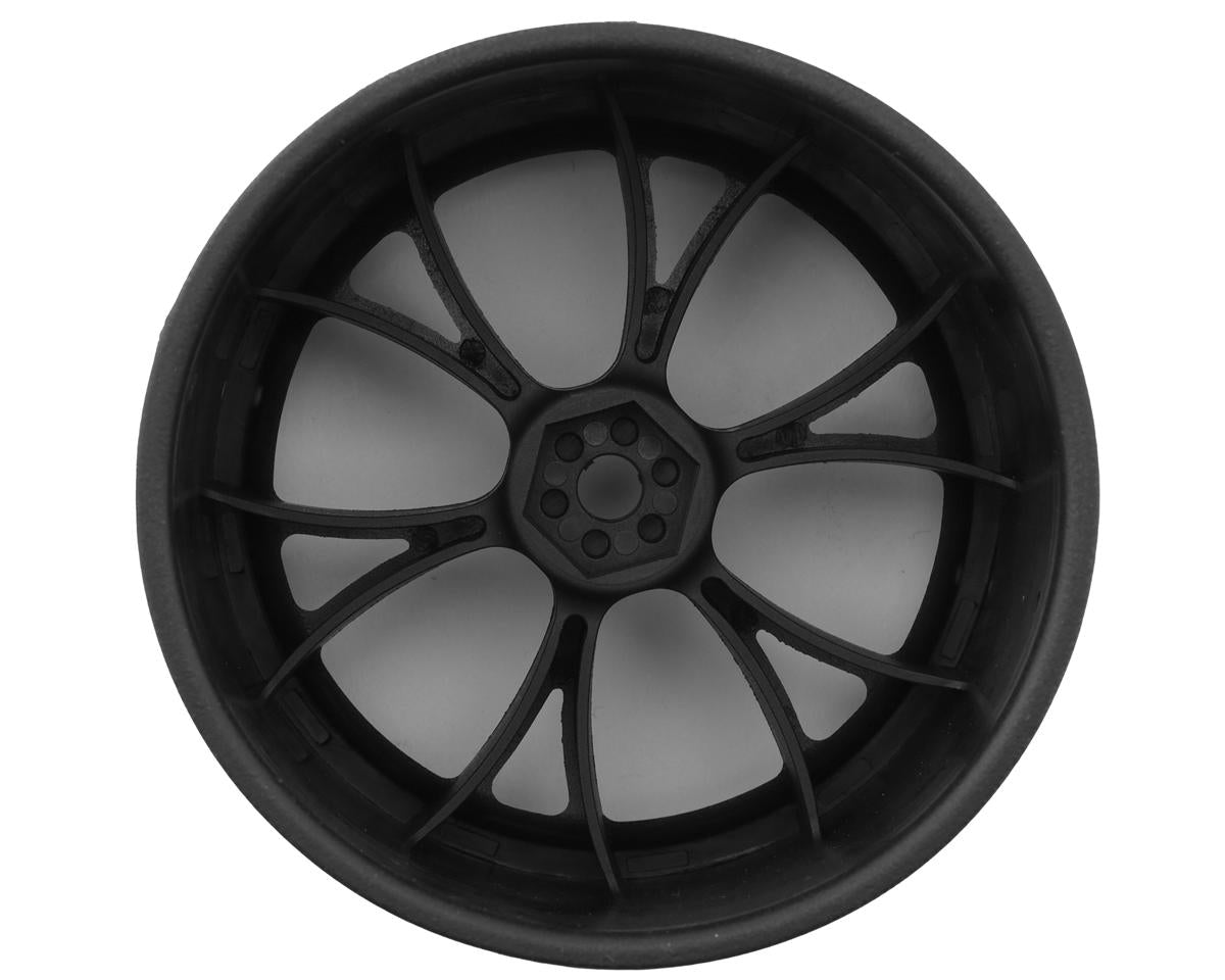 eXcelerate Super V Pro Lite Rear Wheels (Black) (Wide) (2)