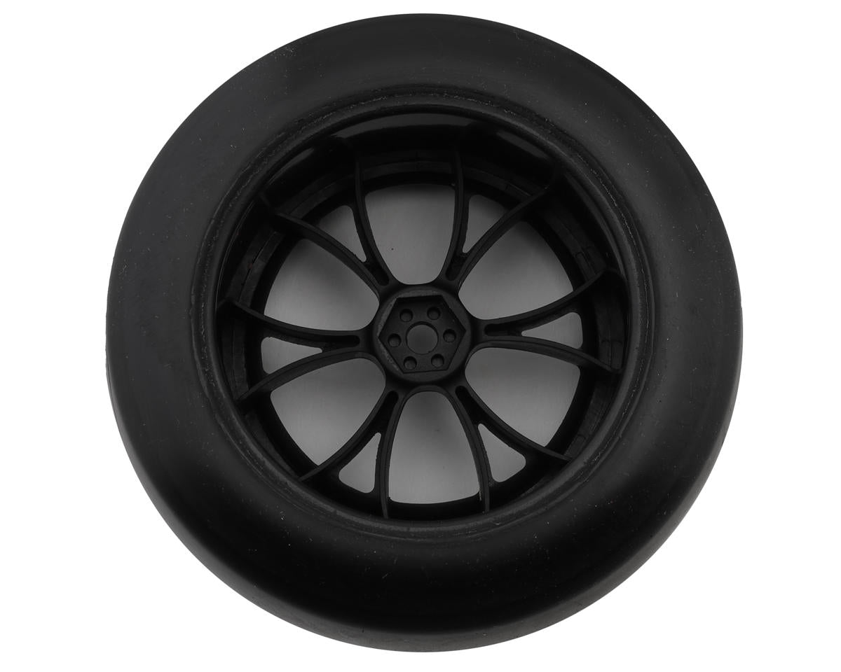 eXcelerate Super V Pre-Mounted Rear Drag Racing Tires (2) (Red)