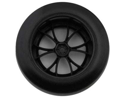 eXcelerate Super V Pre-Mounted Rear Drag Racing Tires (2) (Red)