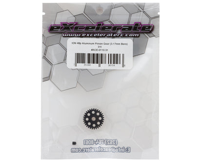 eXcelerate ION Aluminum 48p Pinion Gear (3.17mm Bore) (31T)