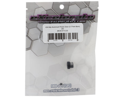eXcelerate ION Aluminum 64p Pinion Gear (3.17mm Bore) (23T)