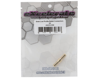 eXcelerate 5mm Low Profile Bullet Connectors (2)