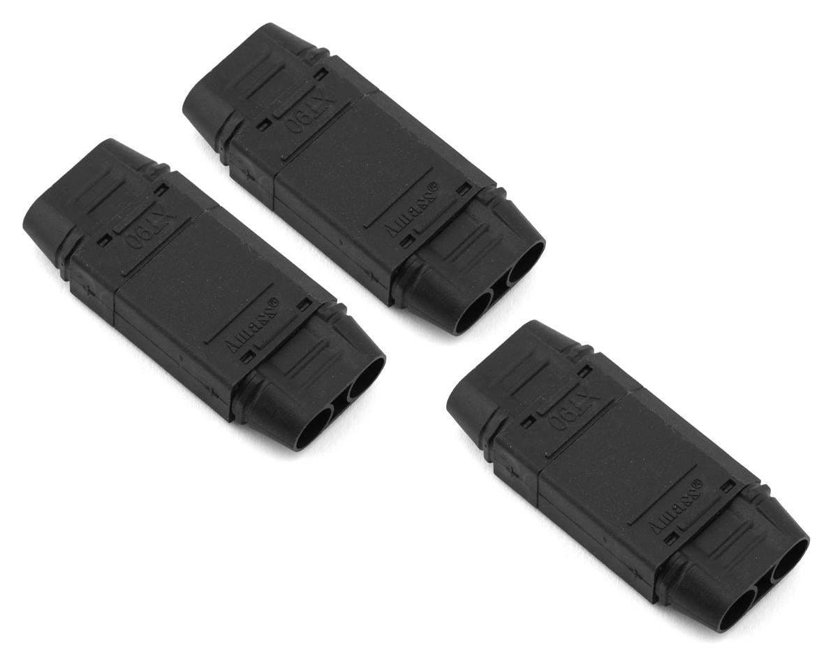 eXcelerate XT90 Connector Set (Black) (3 Male/3 Female)