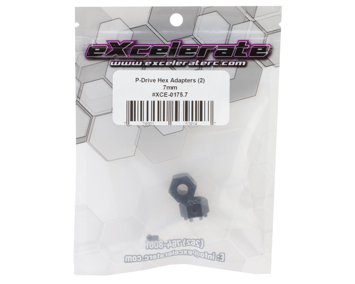 eXcelerate P-Drive Hex Adapters (2) (7mm)